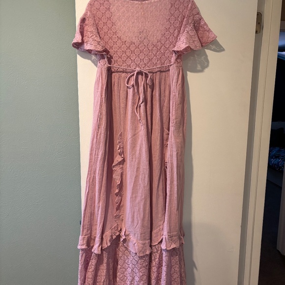 Free People Bring The Romance Midi Dress (pink) - Picture 4 of 4